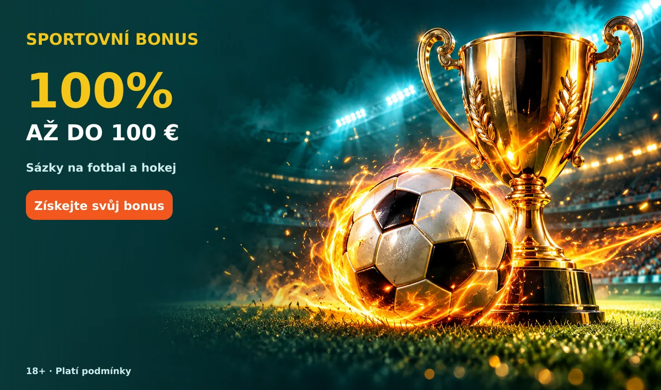 Golisimo — sportovní bonus 100% až do 100 €