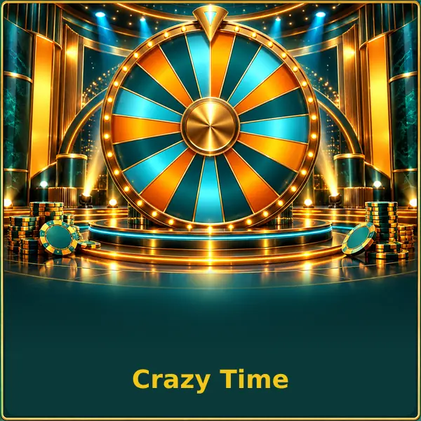 Crazy Time — živá hra v Golisimo Casino